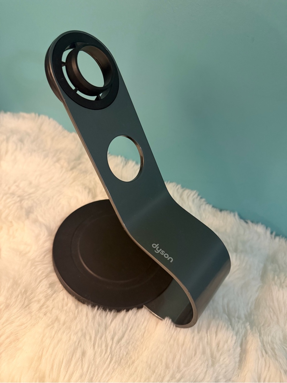 Dyson Supersonic Hair Dryer Display Stand Black Nickel OEM Pre Owned